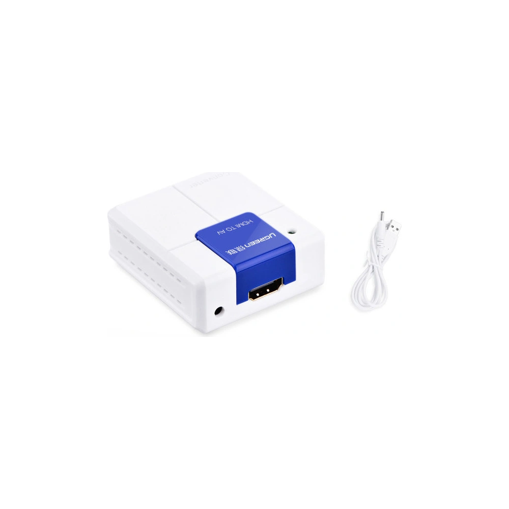 Wholesale UGREEN adapter converter HDMI - AV (RCA) white - UGR1302WHT - {ean13} - Hurt
