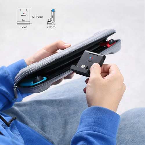 Stacja ładująca UGREEN CM385 Nintendo Switch czarna