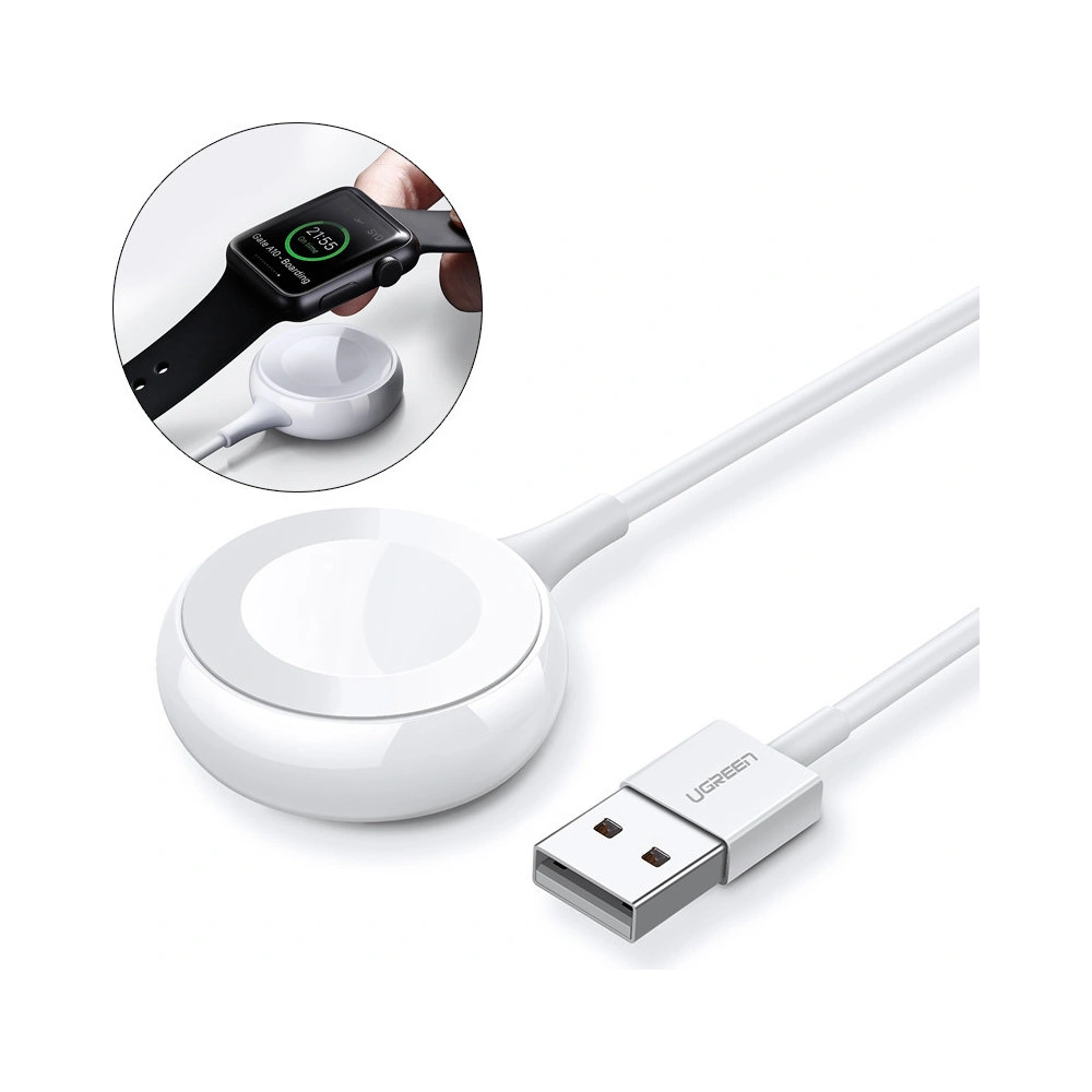Hurtownia GSM - Bezdrátová nabíječka UGREEN CD177 MFI Qi pro Apple Watch 1m bílá - UGR1304WHT - {ean13} - Hurt