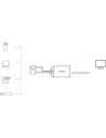 Hurtownia GSM - Adaptér jednosměrný UGREEN MM107 HDMI (samec) - Display Port (samice) + USB (pro napájení) 0,5m černý - UGR1305BLK - {ean13} - Hurt