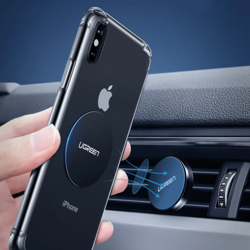 Metalowe płytki UGREEN LP123 do uchwytów magnetycznych szary