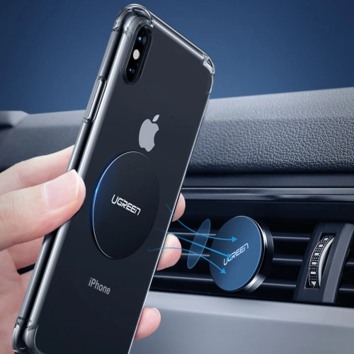 Metalowe płytki UGREEN LP123 do uchwytów magnetycznych szary