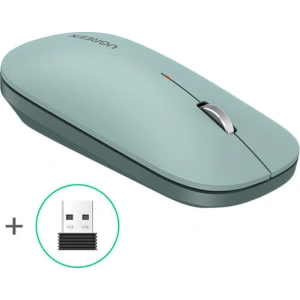Hurtownia GSM - Mysz bezprzewodowa UGREEN MU001 USB zielony - UGR1309GRN - {ean13} - Hurt