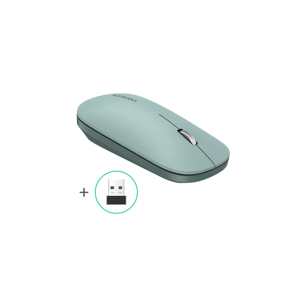 Hurtownia GSM - Mysz bezprzewodowa UGREEN MU001 USB zielony - UGR1309GRN - {ean13} - Hurt
