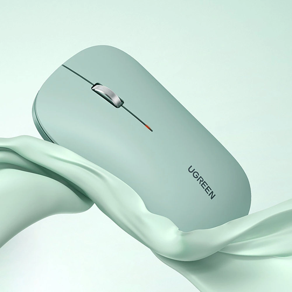 Wholesale UGREEN MU001 handy wireless USB mouse green - UGR1309GRN - {ean13} - Hurt