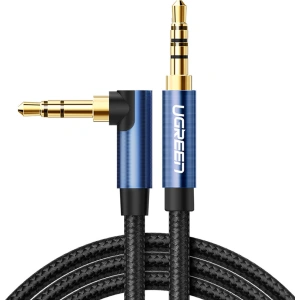 Hurtownia GSM - Kabel audio UGREEN AV112 2 x mini jack 3,5mm 0.5m niebieski - UGR1311BLU - {ean13} - Hurt