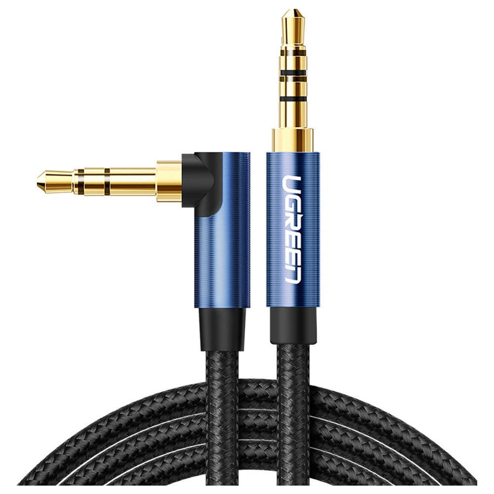 Hurtownia GSM - Kabel audio UGREEN AV112 2 x mini jack 3,5mm 0.5m modrý - UGR1311BLU - {ean13} - Hurt