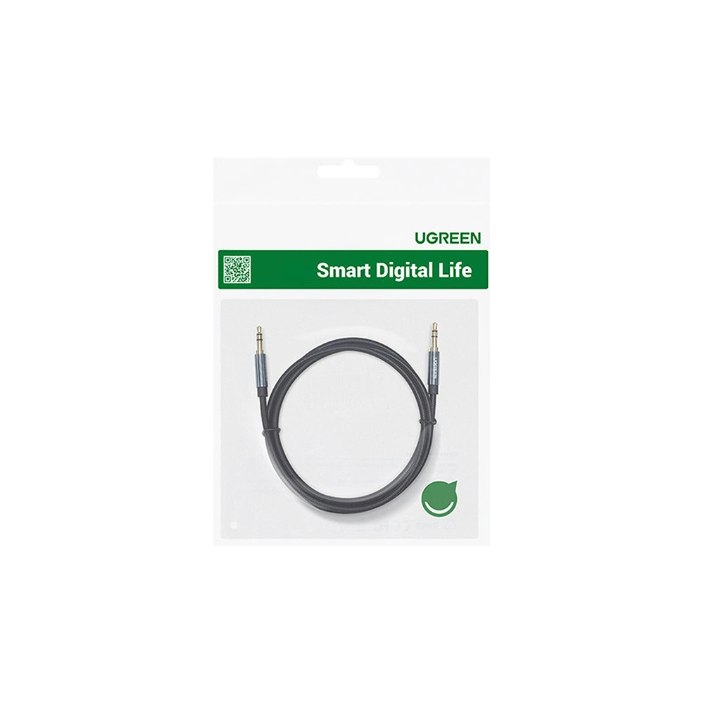 Hurtownia GSM - Kabel audio UGREEN AV112 2 x mini jack 3,5mm 0.5m modrý - UGR1311BLU - {ean13} - Hurt