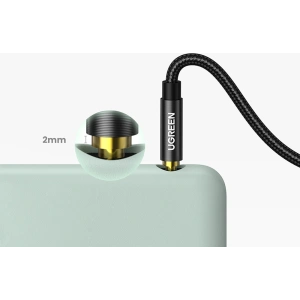 Hurtownia GSM - Kabel audio UGREEN AV112 2 x mini jack 3,5mm 0.5m niebieski - UGR1311BLU - {ean13} - Hurt