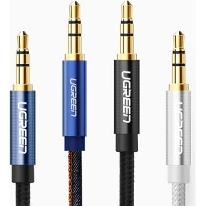 Hurtownia GSM - Kabel audio UGREEN AV112 2 x mini jack 3,5mm 0.5m niebieski - UGR1311BLU - {ean13} - Hurt