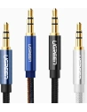 Hurtownia GSM - Kabel audio UGREEN AV112 2 x mini jack 3,5mm 0.5m modrý - UGR1311BLU - {ean13} - Hurt