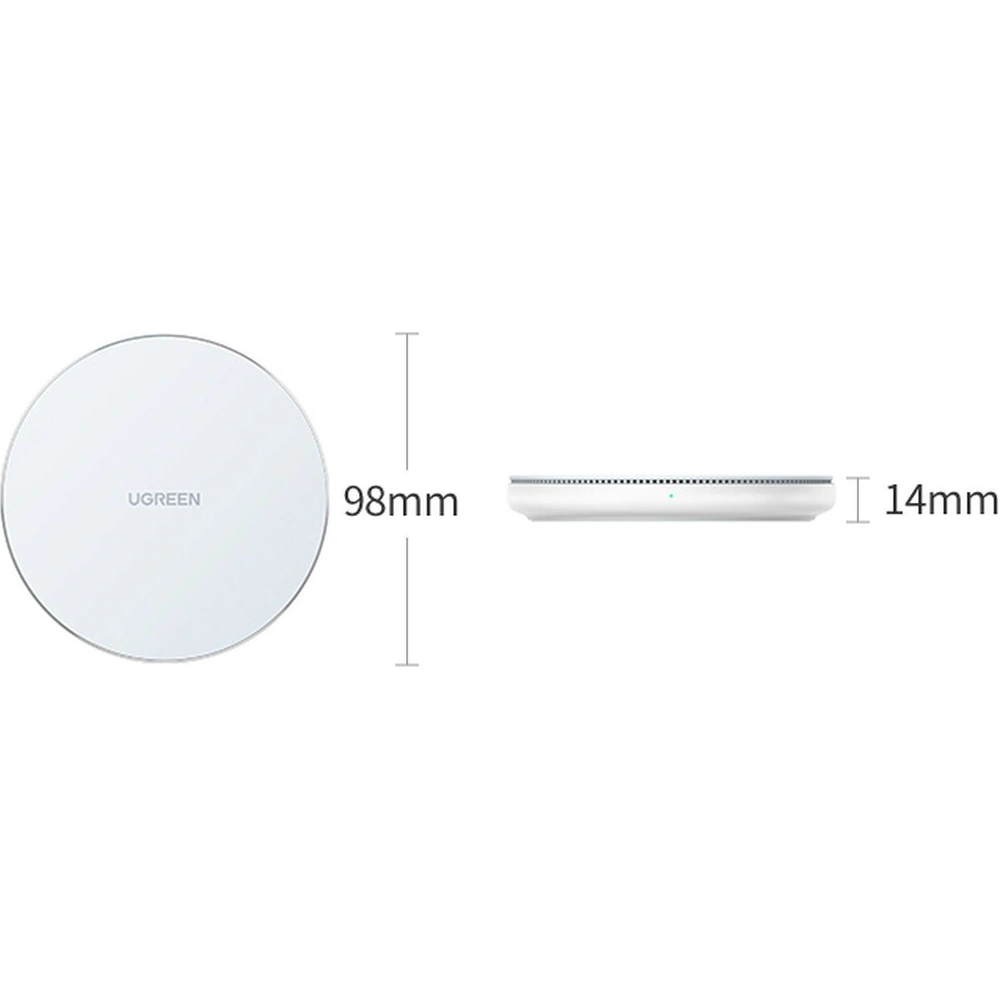 Hurtownia GSM - Bezdrátová nabíječka UGREEN CD191 15W Qi bílá - UGR1312WHT - {ean13} - Hurt