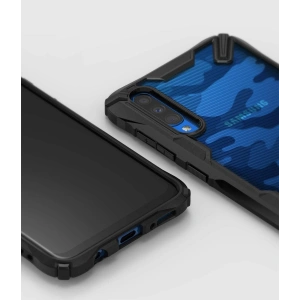 Etui Ringke Fusion-X Design Samsung Galaxy A70 Camo (Moro) Black