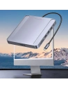 Hurtownia GSM - Hub UGREEN CM522 USB-C - 3 x USB 3.1 Gen 1 + SD/TF + RJ45 szary - UGR1315GRY - {ean13} - Hurt