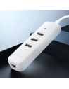 Wholesale UGREEN CM416 4-in-1 USB HUB Type C - 3x USB Type A 3.1 Gen 1 + RJ45 PD white - UGR1316WHT - {ean13} - Hurt