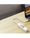 Wholesale UGREEN CM416 4-in-1 USB HUB Type C - 3x USB Type A 3.1 Gen 1 + RJ45 PD white - UGR1316WHT - {ean13} - Hurt