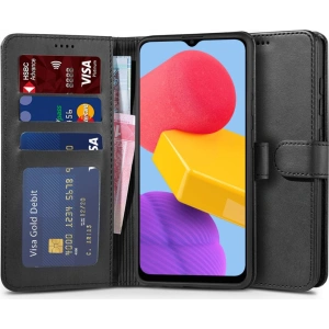 Hurtownia GSM - Etui Tech-Protect Wallet Samsung Galaxy M13 Black - THP1140BLK - {ean13} - Hurt