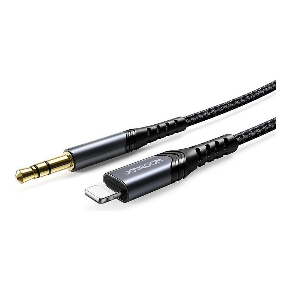 Hurtownia GSM - Kabel audio Joyroom SY-A02 Lightning - AUX 200 cm černý - JYR094BLK - {ean13} - Hurt