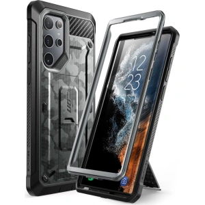 Hurtownia GSM - Etui Supcase Unicorn Beetle Pro Samsung Galaxy S22 Ultra Camo Grey - SPC269CAMGEY - {ean13} - Hurt