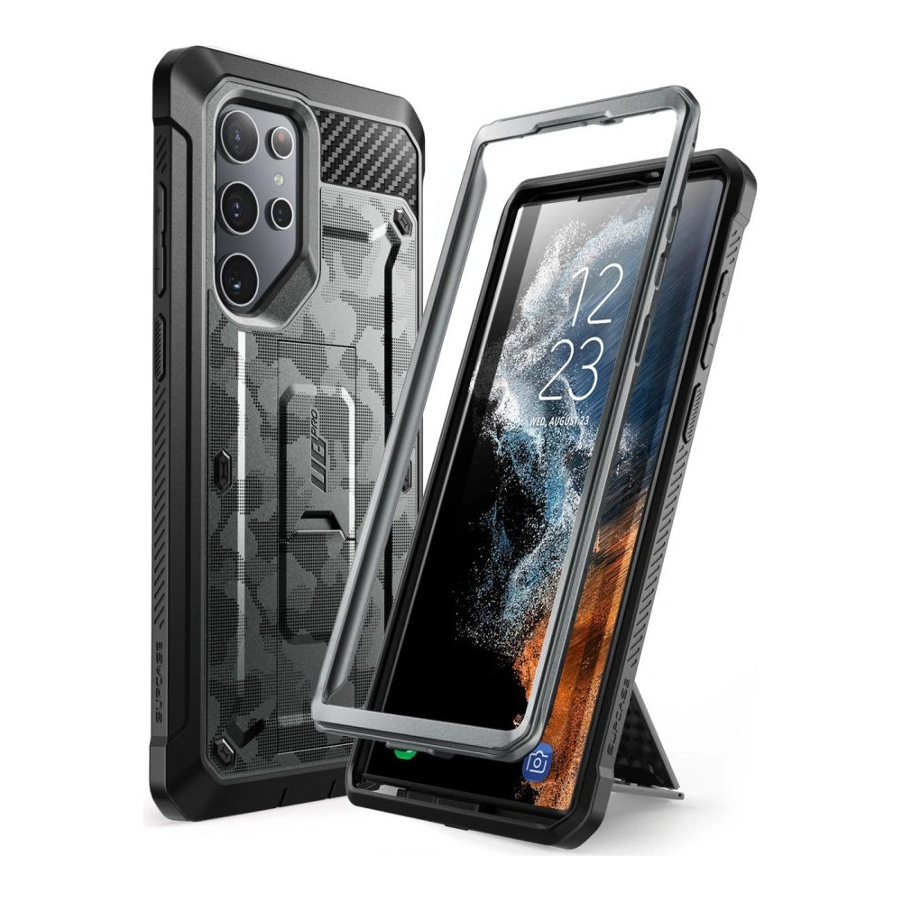 Wholesale Supcase Unicorn Beetle Pro Samsung Galaxy S22 Ultra Camo Grey - SPC269CAMGEY - {ean13} - Hurt