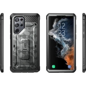 Hurtownia GSM - Etui Supcase Unicorn Beetle Pro Samsung Galaxy S22 Ultra Camo Grey - SPC269CAMGEY - {ean13} - Hurt
