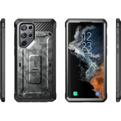Etui Supcase Unicorn Beetle Pro Samsung Galaxy S22 Ultra Camo Grey