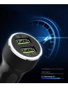 Hurtownia GSM - Ładowarka samochodowa Ringke RealX2 2x Quick Charge 3.0 Black - RGK921 - {ean13} - Hurt