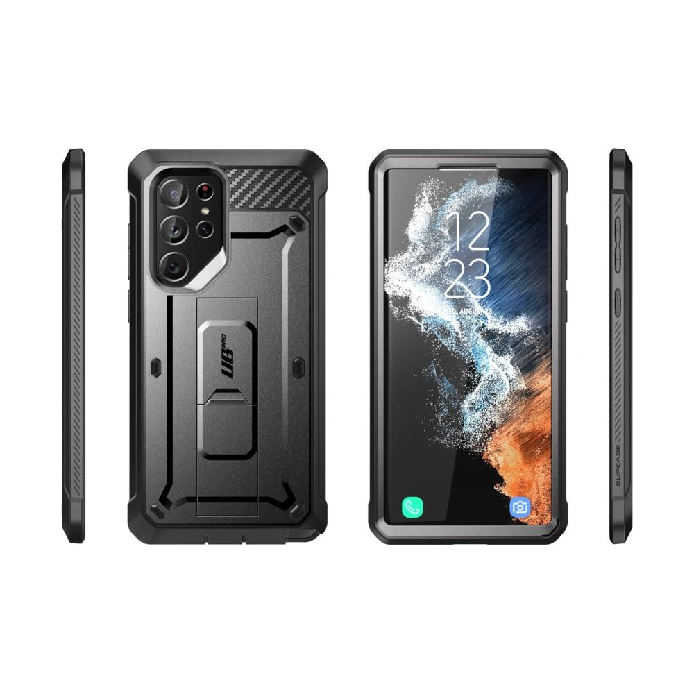 Hurtownia GSM - Etui Supcase Unicorn Beetle Pro Samsung Galaxy S22 Ultra Černá [2 SET] - SPC273BLK - {ean13} - Hurt