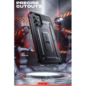 Hurtownia GSM - Etui Supcase Unicorn Beetle Pro Samsung Galaxy S22 Ultra Černá [2 SET] - SPC273BLK - {ean13} - Hurt