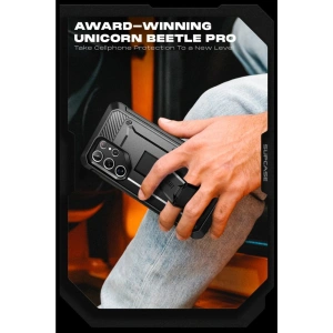 Hurtownia GSM - Etui Supcase Unicorn Beetle Pro Samsung Galaxy S22 Ultra Černá [2 SET] - SPC273BLK - {ean13} - Hurt