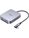 Hub 5w1 UGREEN USB-C 3x USB, SD/TF (gray)