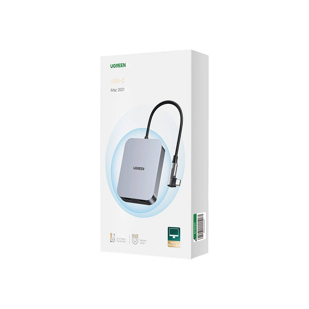 Hurtownia GSM - Hub 5v1 UGREEN USB-C 3x USB, SD/TF (šedý) - UGR1318GRY - {ean13} - Hurt