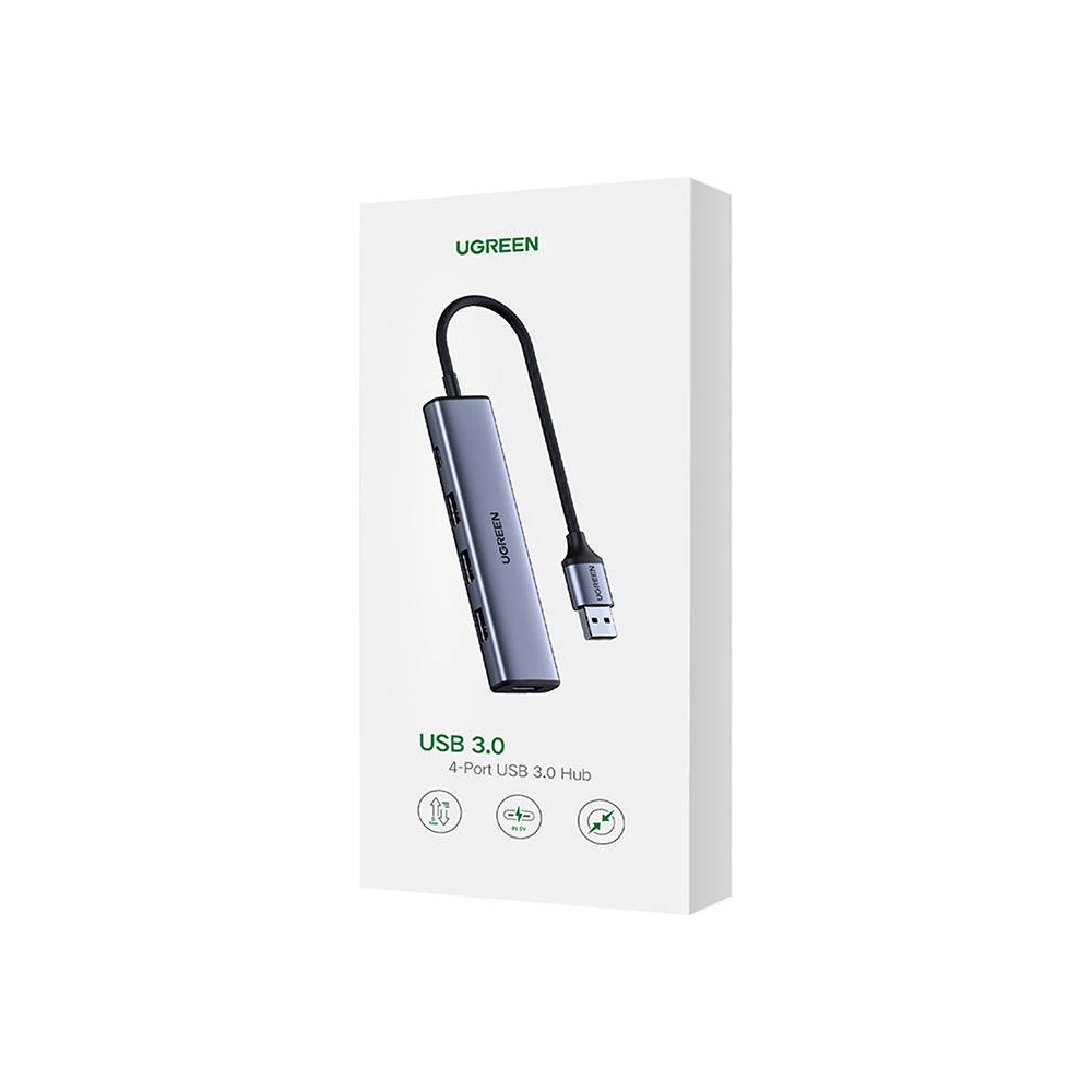 Hurtownia GSM - Hub UGREEN 5v1 USB - 4x USB 3.0 - UGR1320 - {ean13} - Hurt