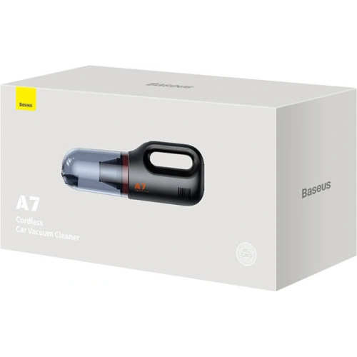 Bezprzewodowy odkurzacz samochodowy Baseus A7 (szary)