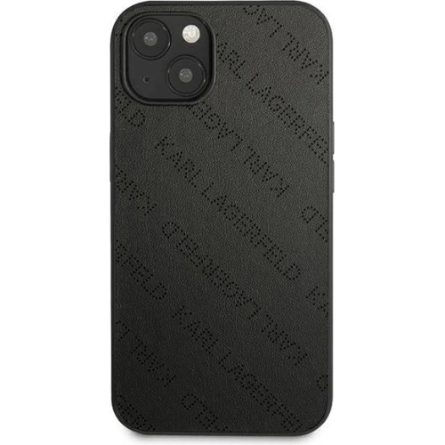 Etui Karl Lagerfeld KLHCP13SPTLK Apple iPhone 13 mini hardcase czarny/black Perforated Allover