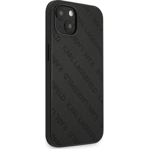 Etui Karl Lagerfeld KLHCP13SPTLK Apple iPhone 13 mini hardcase czarny/black Perforated Allover