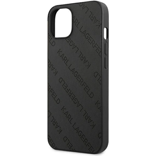 Etui Karl Lagerfeld KLHCP13SPTLK Apple iPhone 13 mini hardcase czarny/black Perforated Allover