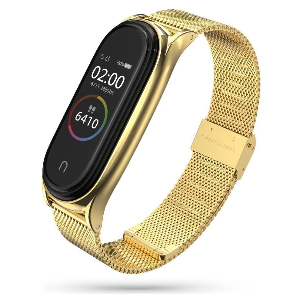 Hurtownia GSM - Náramek Tech-Protect Milaneseband Xiaomi Mi Band 7 Gold - THP1144GLD - {ean13} - Hurt
