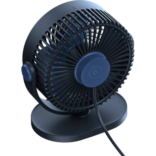 Wentylator biurkowy Baseus Serenity, USB (niebieski)
