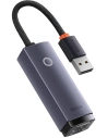 Hurtownia GSM - Adapter sieciowy Baseus Lite Series USB do RJ45, 100Mbps (szary) - BSU3379GRY - {ean13} - Hurt