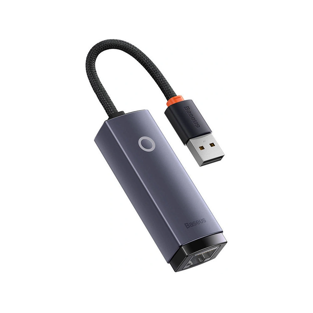Hurtownia GSM - Adaptér síťový Baseus Lite Series USB na RJ45, 100Mbps (šedý) - BSU3379GRY - {ean13} - Hurt