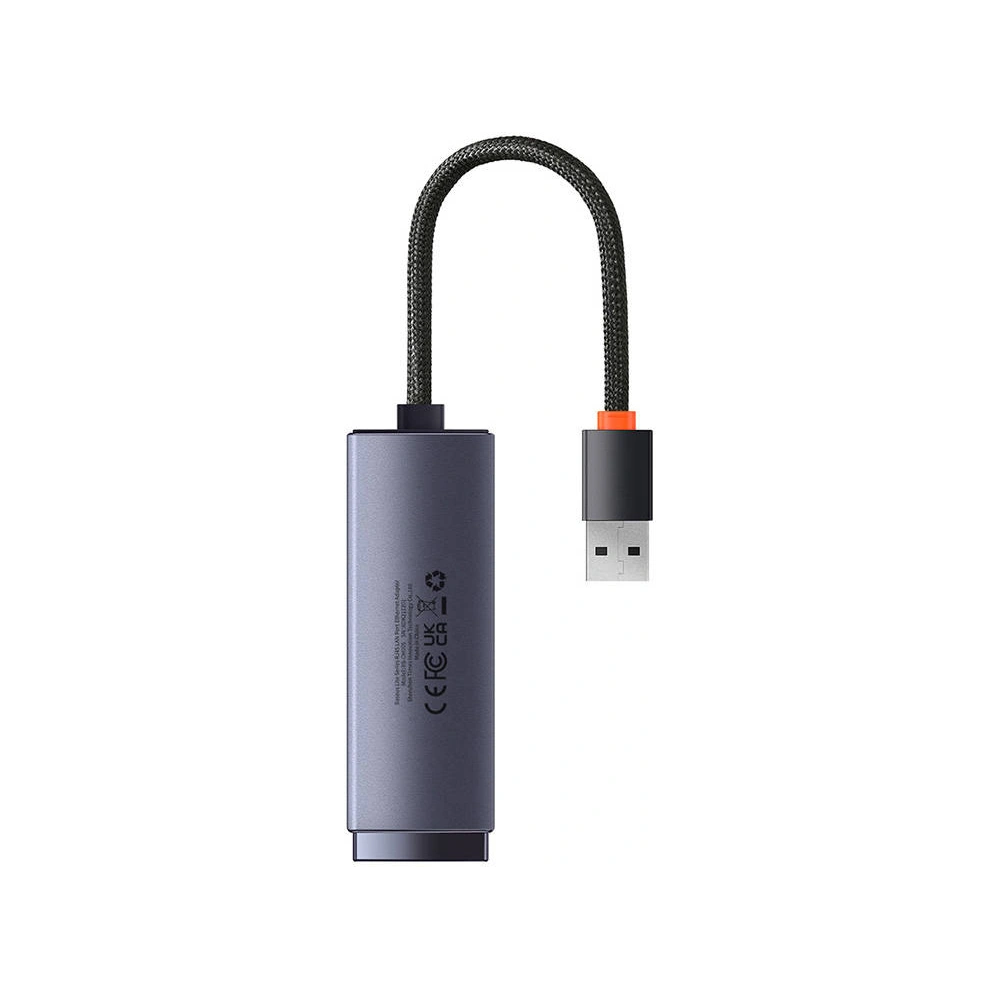 Hurtownia GSM - Adaptér síťový Baseus Lite Series USB na RJ45, 100Mbps (šedý) - BSU3379GRY - {ean13} - Hurt