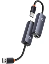Hurtownia GSM - Adapter sieciowy Baseus Lite Series USB do RJ45, 100Mbps (szary) - BSU3379GRY - {ean13} - Hurt