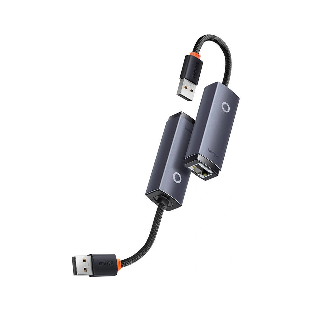 Hurtownia GSM - Adaptér síťový Baseus Lite Series USB na RJ45, 100Mbps (šedý) - BSU3379GRY - {ean13} - Hurt