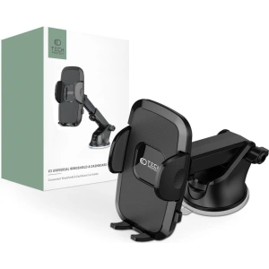 Uchwyt samochodowy Tech-Protect V3 Universal Windshield & Dashboard Car Mount Black