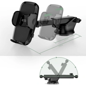 Tech-Protect V3 Universal Windshield & Dashboard Car Mount Black