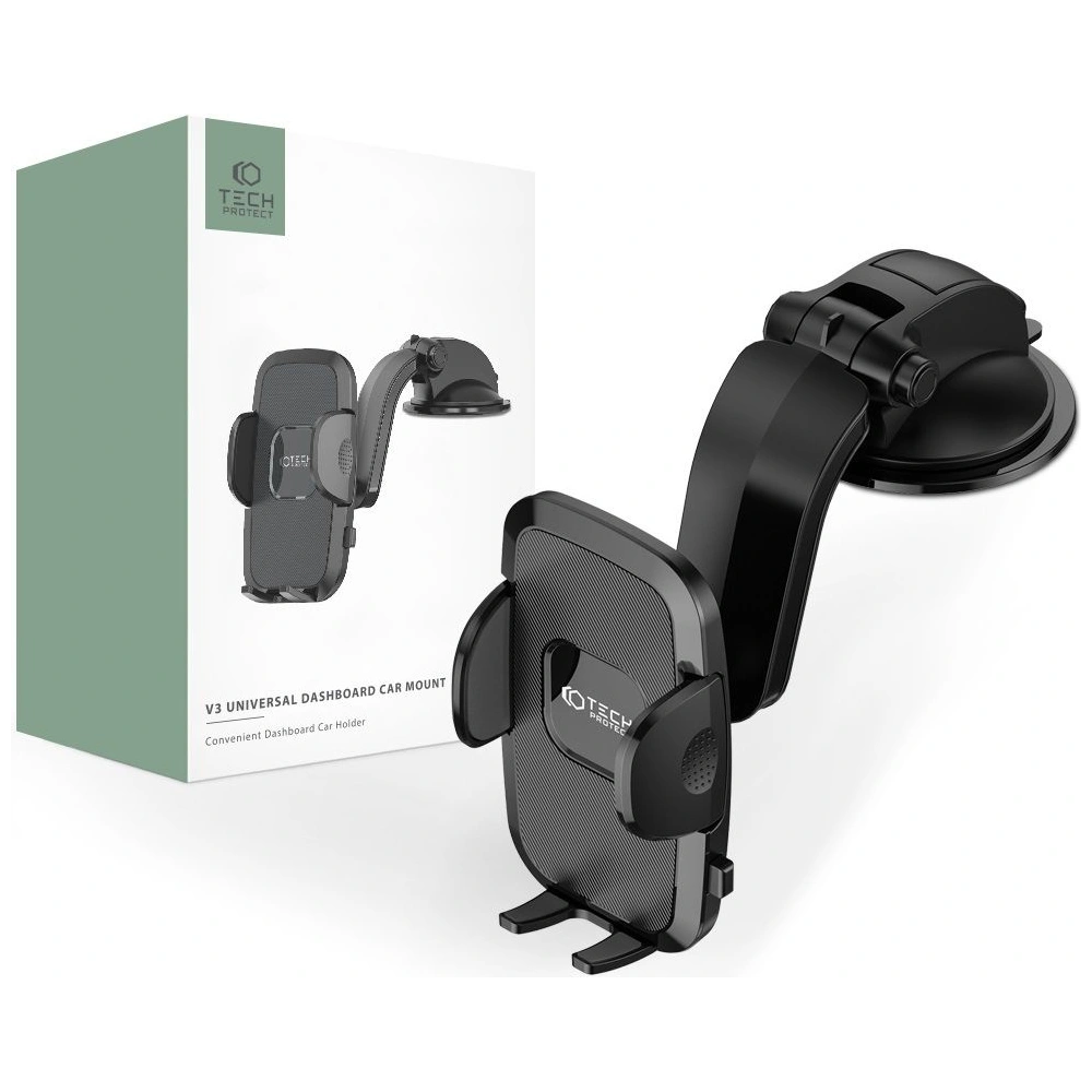 Wholesale Tech-Protect V3 Universal Dashboard Car Mount Black - THP1151BLK - {ean13} - Hurt