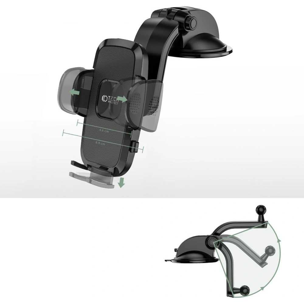 Wholesale Tech-Protect V3 Universal Dashboard Car Mount Black - THP1151BLK - {ean13} - Hurt