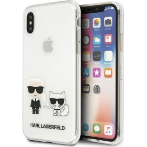 Hurtownia GSM - Etui Karl Lagerfeld KLHCI65CKTR Apple iPhone XS Max hardcase Transparent Karl & Choupette - KLD950CL - {ean13} - Hurt