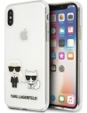 Hurtownia GSM - Etui Karl Lagerfeld KLHCI65CKTR Apple iPhone XS Max hardcase Transparent Karl & Choupette - KLD950CL - {ean13} - Hurt